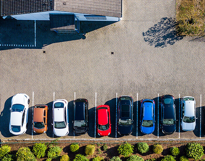 eingang-drohne aufnahme